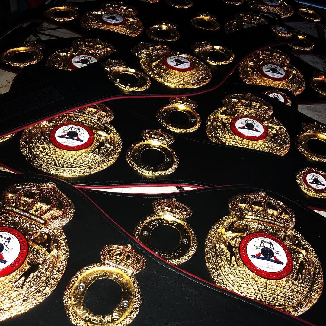 Sartonk is a family-owned company that makes amazing boxing belts in New Jersey for Tyson, Mayweather and Canelo.