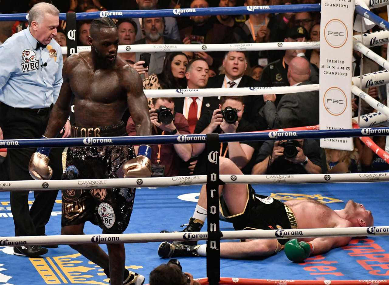 Deontay Wilder names the three best KOs... and Tyson Fury, who he believes should have been counted out in his first fight