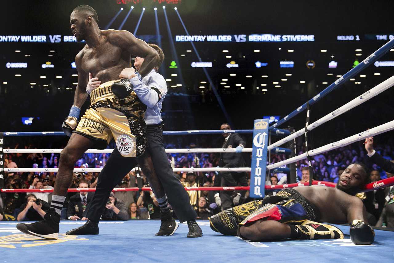 Deontay Wilder names the three best KOs... and Tyson Fury, who he believes should have been counted out in his first fight