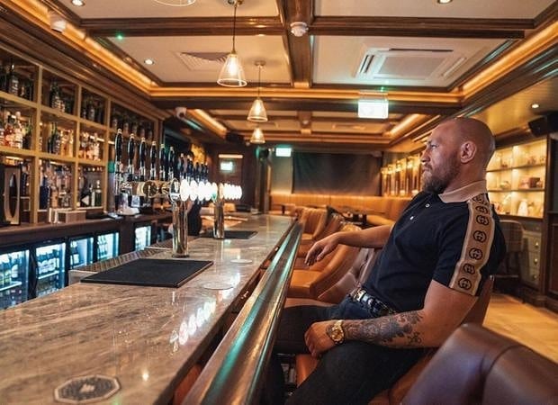 Conor McGregor's sister Erin celebrates her anniversary with her boyfriend in style at The Black Forge Inn, her brother's pub