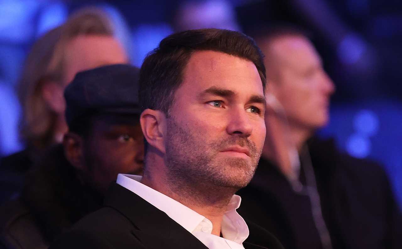 Eddie Hearn says Anthony Joshua is 'SULKING over Oleksandr Uzyk's defeat. He should also abandon the 'humbled in defeat' attitude.