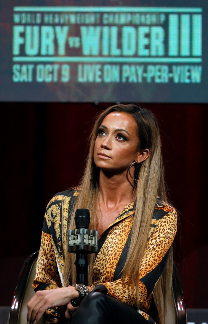 Bob Arum, Fury's promoter, slams Kate Abdo, a Brit broadcaster and rages at her for favoring Wilder over face-off fear