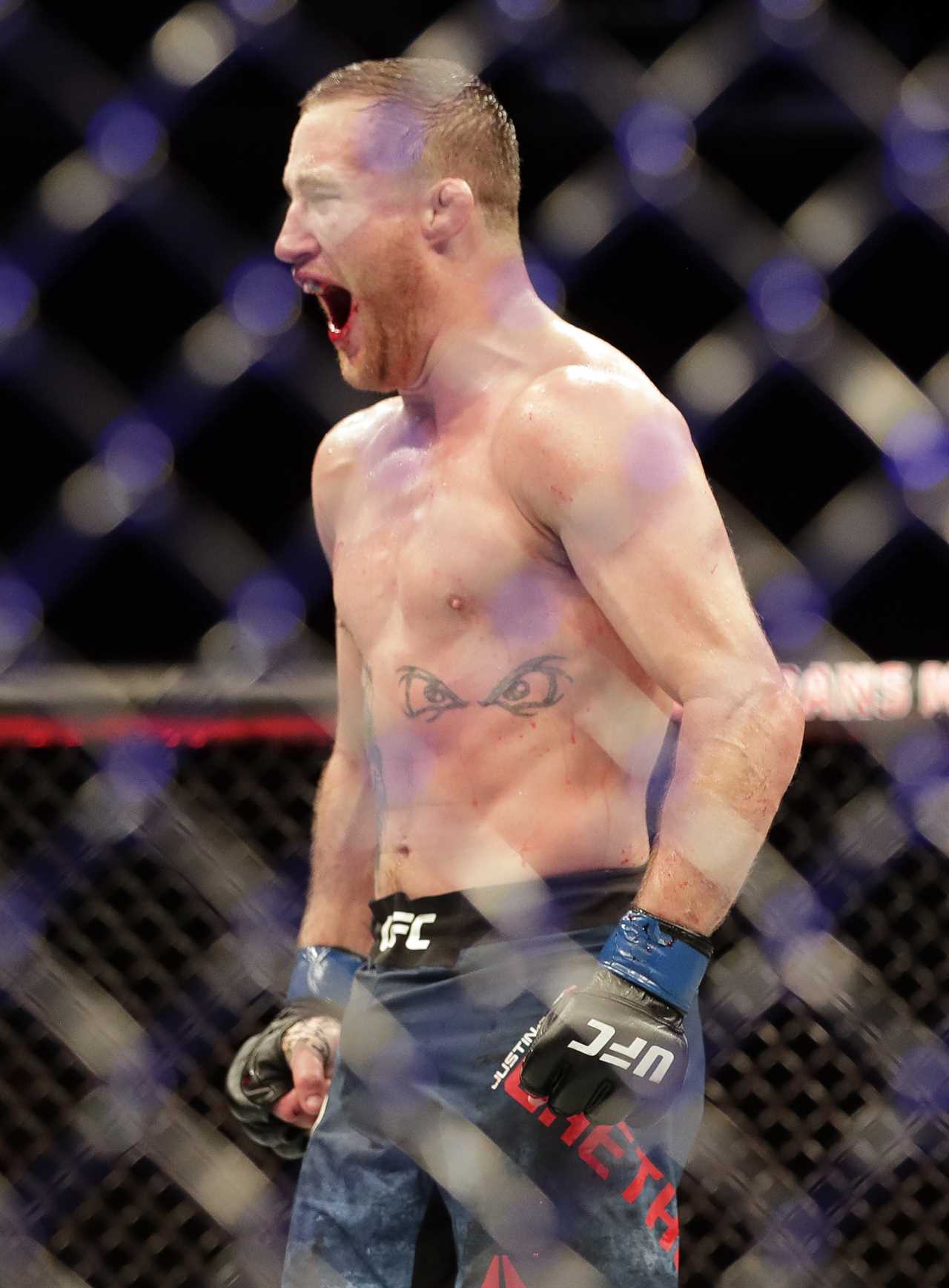 Justin Gaethje predicts that he or Michael Chandler are KOd in the UFC 268 fight. He also warns his rival about his power
