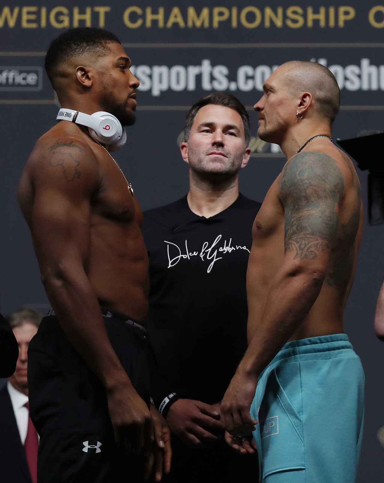 Eddie Hearn says Anthony Joshua is obsessed with revenge against Usyk's defeat.