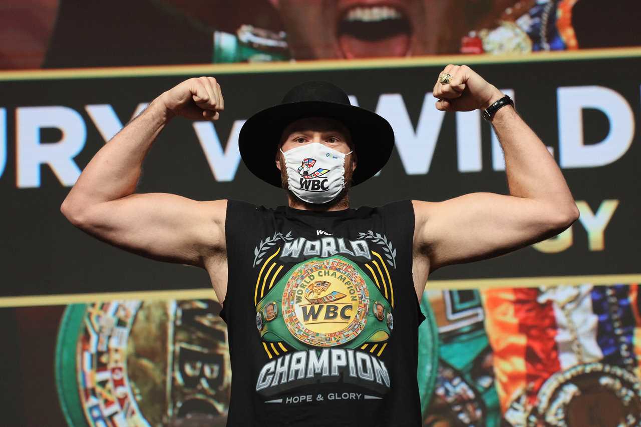 Paris Fury, Tyson fight in Las Vegas. She reveals the pain of being a boxing wife and how she will be totally sick'.