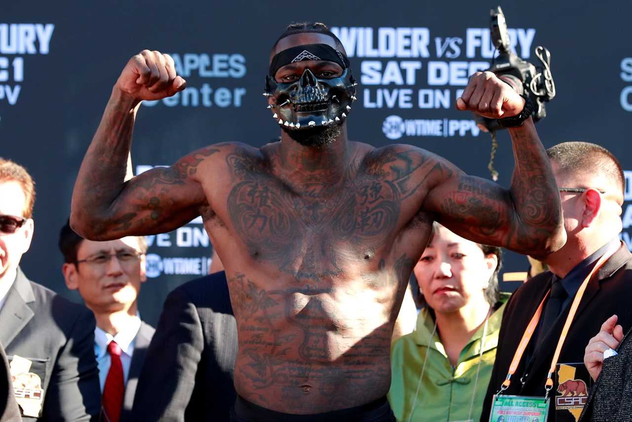 After gaining TWO STONES of muscle, Deontay Wilder transforms her body for Tyson Fury Trilogy
