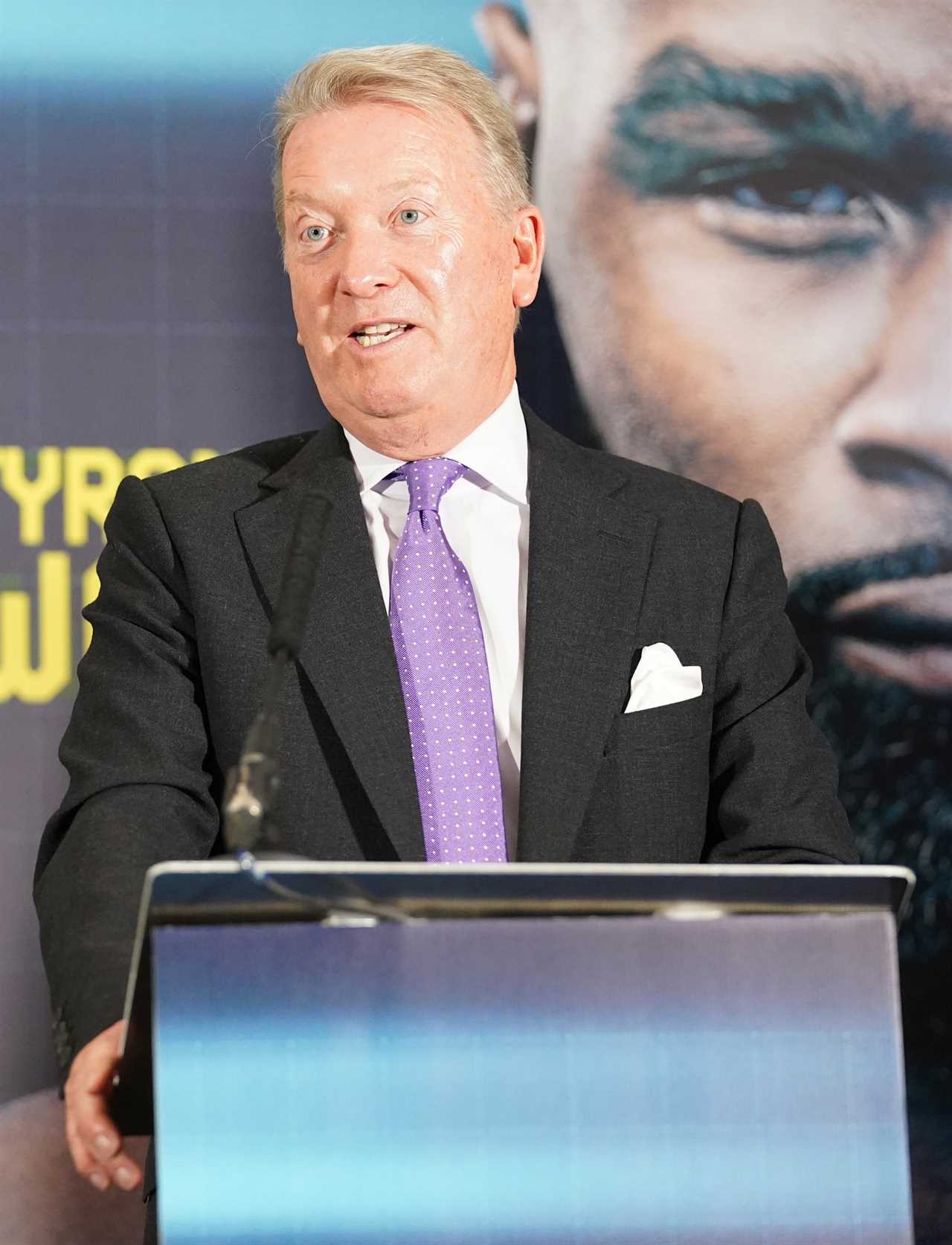 Anthony Joshua was told by Frank Warren to 'get rid of all his trainers' and 'change' his tactics for the Usyk rematch.
