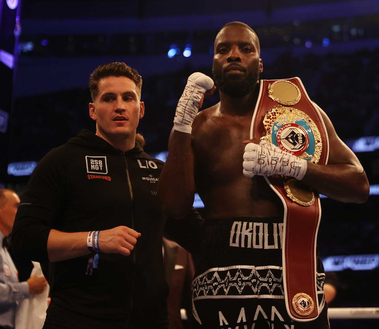 Lawrence Okolie says Tyson Fury told his that he was destined to be a world champion after he sparred for Deontay wilder fight