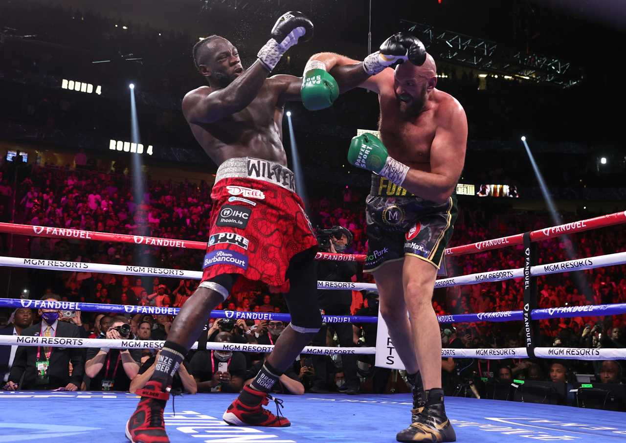 After amazingly getting up from the canvas TWICE in Vegas, Tyson Fury defeats Deontay wilder with a brutal KO