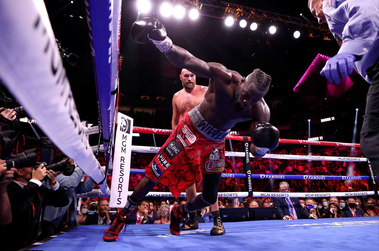 After amazingly getting up from the canvas TWICE in Vegas, Tyson Fury defeats Deontay wilder with a brutal KO