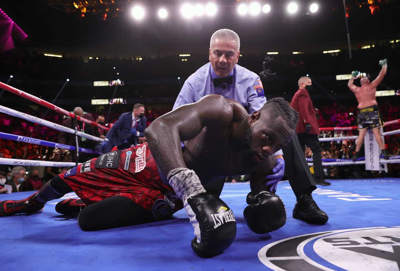 After amazingly getting up from the canvas TWICE in Vegas, Tyson Fury defeats Deontay wilder with a brutal KO