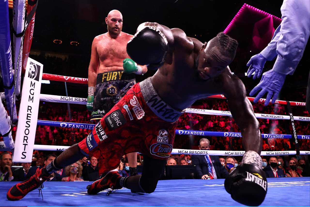Tyson Fury doubts Deontay Wilder’s future and states, 'I'll surprise if he ever boxes again'.