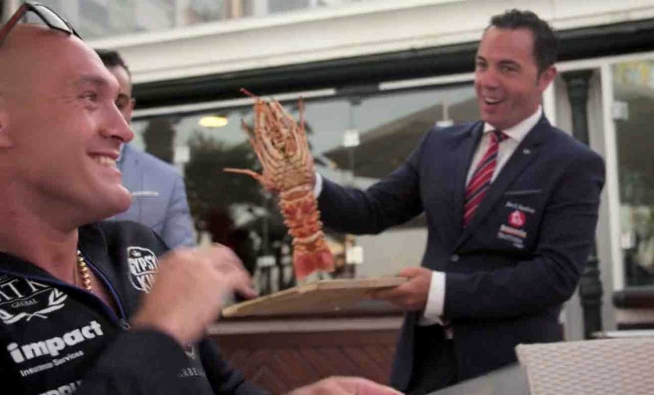 Tyson Fury is kind-hearted, from charity donations to homeless men to releasing lobsters into the sea to giving shoes to them all