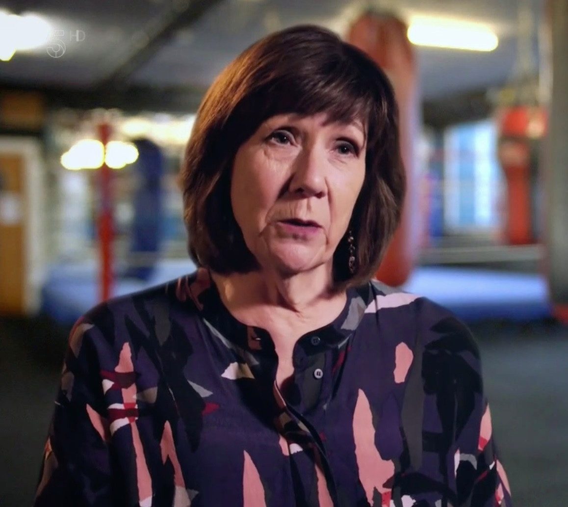 Fury visited former teacher Jane Foddy before her retirement