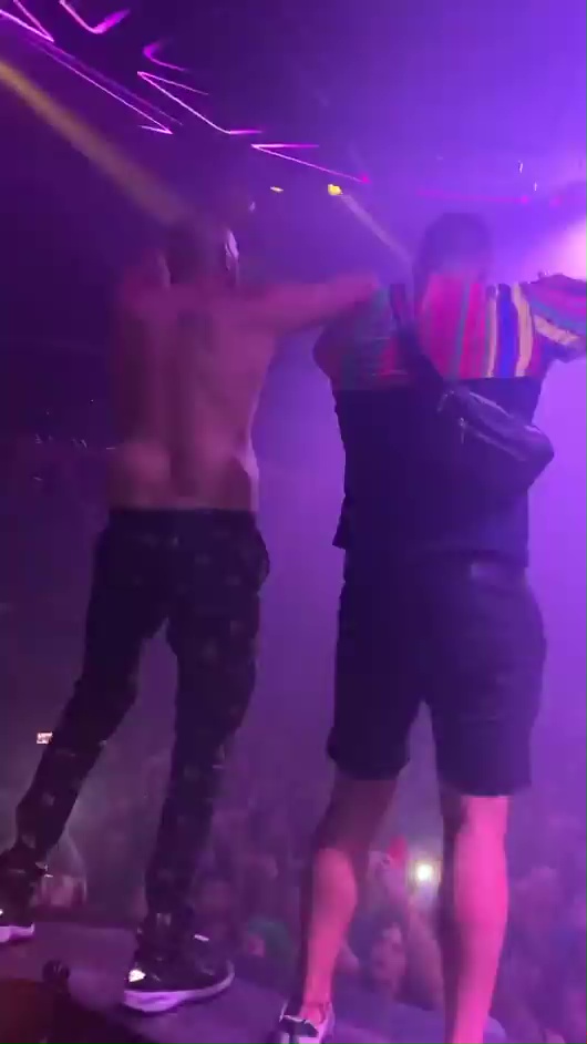 Tommy and Tyson Fury dance naked with Paris at wild Gypsy King party singing 'American Pie to the crowd