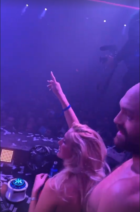 Tommy and Tyson Fury dance naked with Paris at wild Gypsy King party singing 'American Pie to the crowd