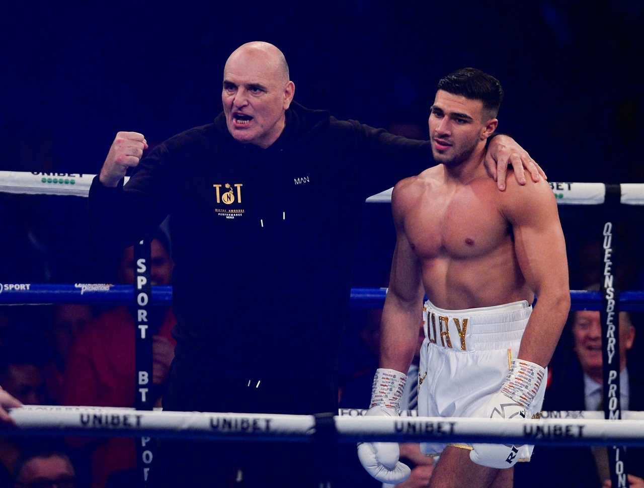 Tyson Fury promises to 'kick s***' Tommy his brother if Tommy loses to Jake Paul, as dad John promises to smash him to pieces.