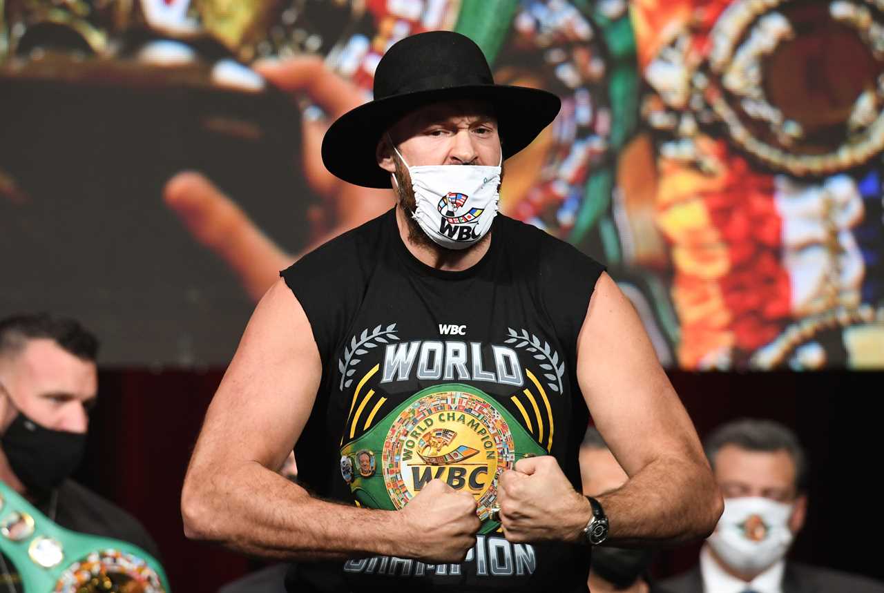 Tyson Fury weigh-in for Wilder claim expert onlookers 'MANIPULATED scales and actually LIGHTER than the last time