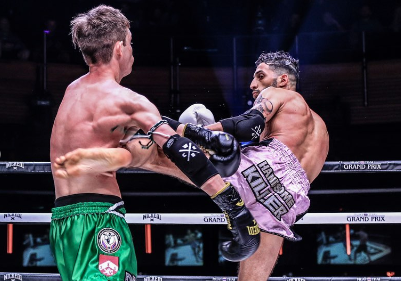 After an 18-month hiatus, Liam Harrison is back at Muay Thailand Grand Prix with a successful return