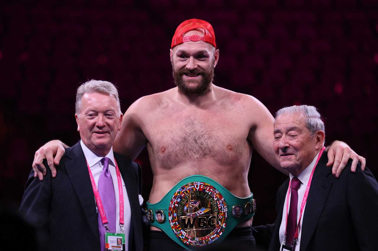 If Dillian Whyte beats Otto Wallin, he will have five opponents next to him. These include Tyson Fury (and Andy Ruiz Jr grudge matches).
