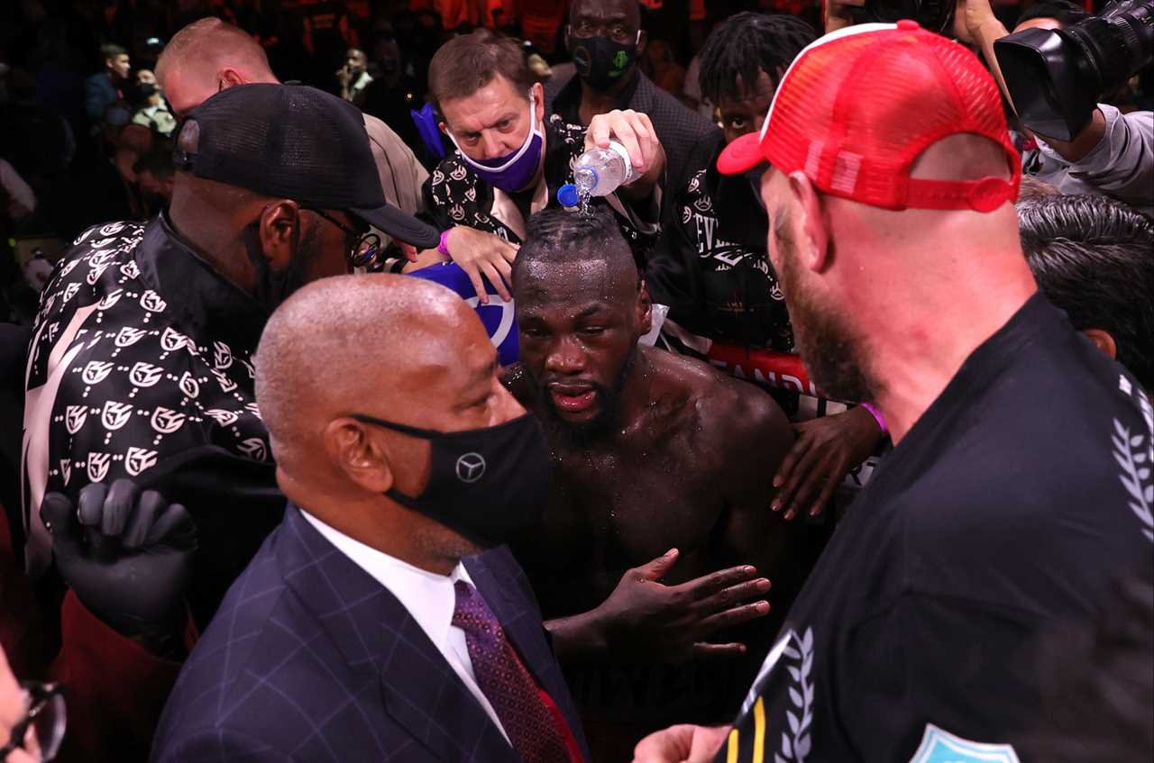 Deontay Wilder DOES respect Tyson Fury, but did not give a handshake because his'mind wasn’t really there', according to his manager