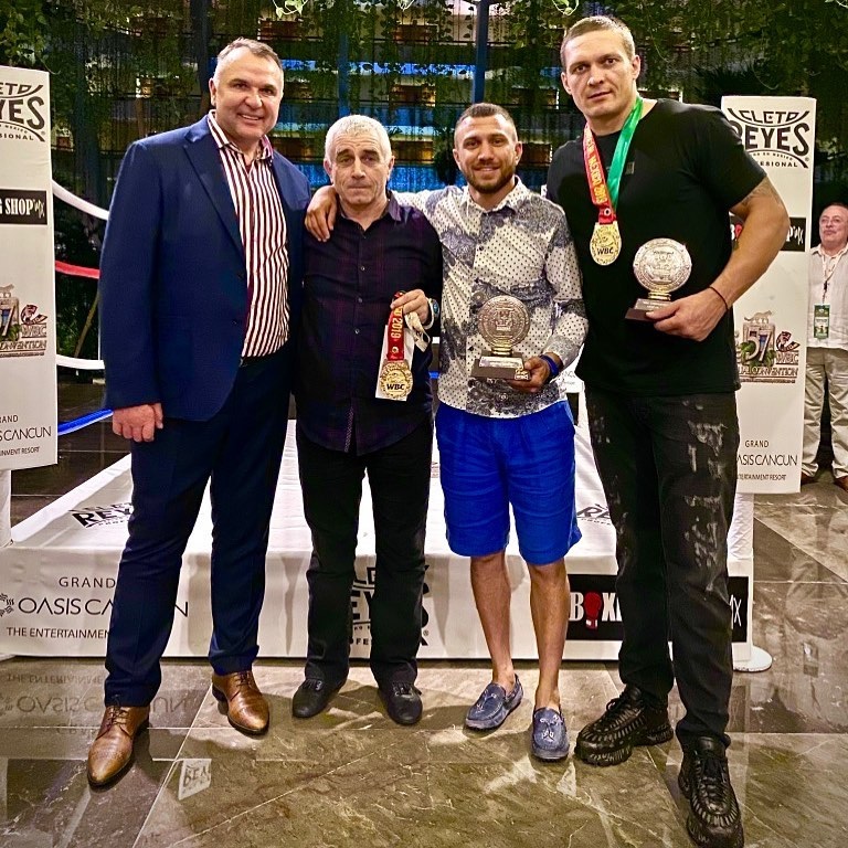 Usyk, who was 15 years old, was considered too old to begin boxing. Lomachenko's father thought he was too young to be interested in the sport.