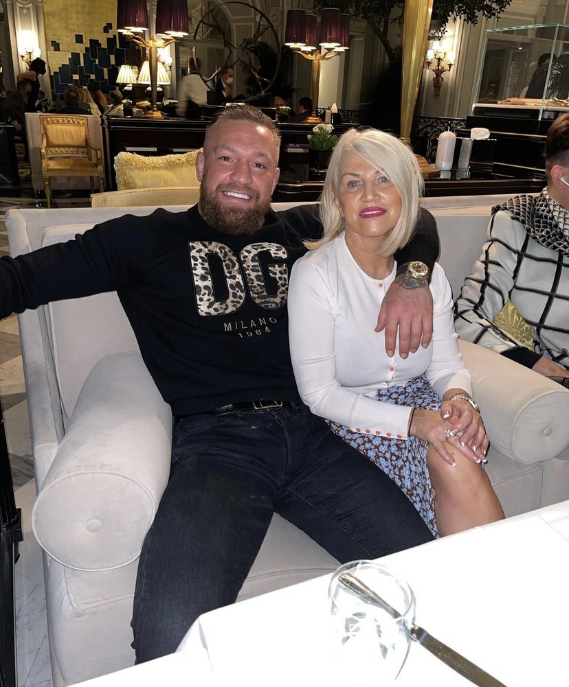 Conor McGregor, Dee Devlin were surrounded by fans while they went shopping in Rome to get ready for their son's Vatican Christening.