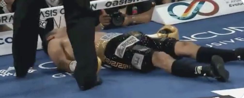 Moises Fuentes was rushed to the hospital after a brutal KO left him incapacitated. WBC leaders 'prayers'
