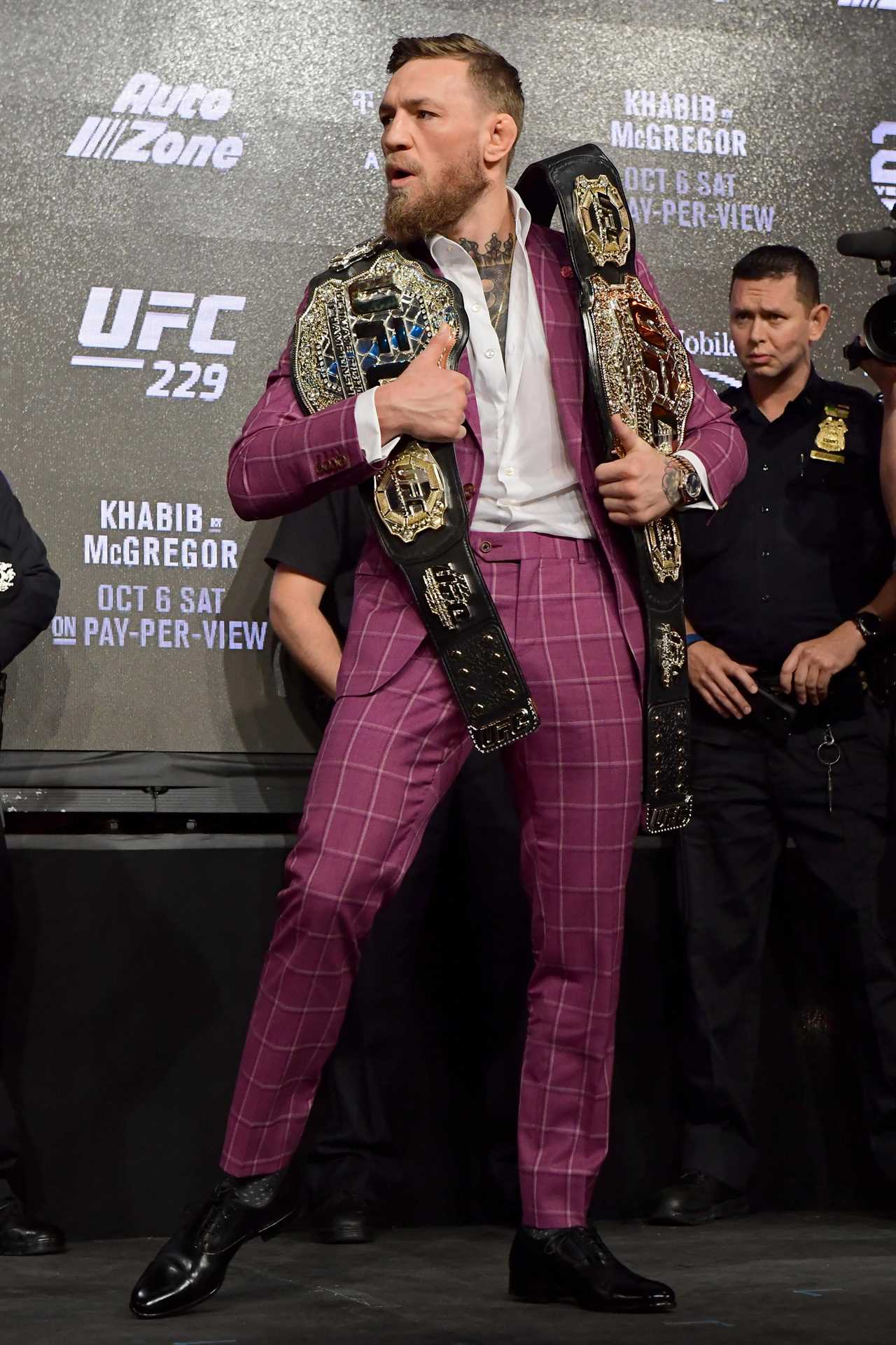 Conor McGregor's fashion line with David August, the tailor who created the famous 'F*** You’ suit