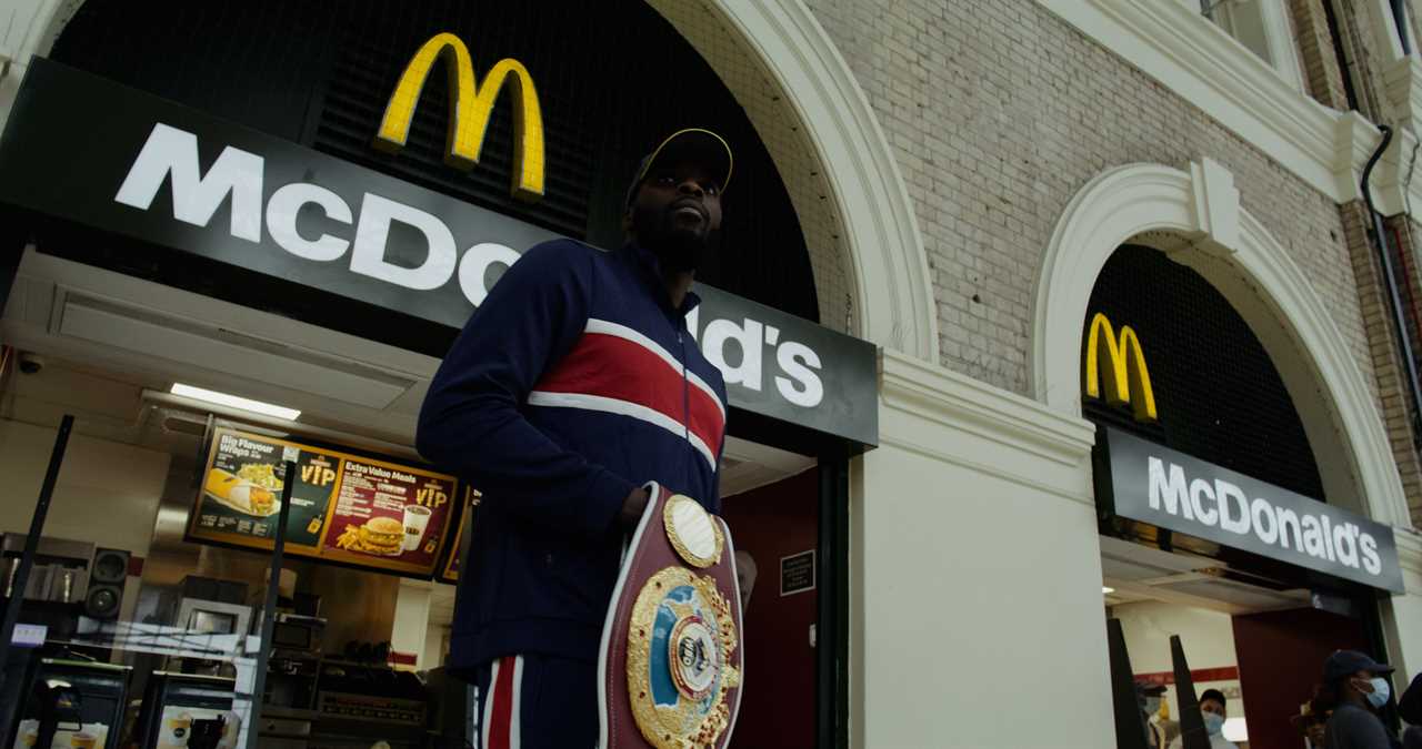 After being inspired by the fast food chain's tills, Lawrence Okolie wants to open his own McDonald's.