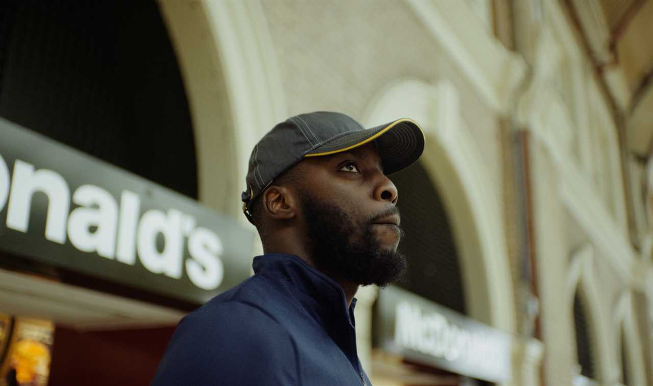 After being inspired by the fast food chain's tills, Lawrence Okolie wants to open his own McDonald's.