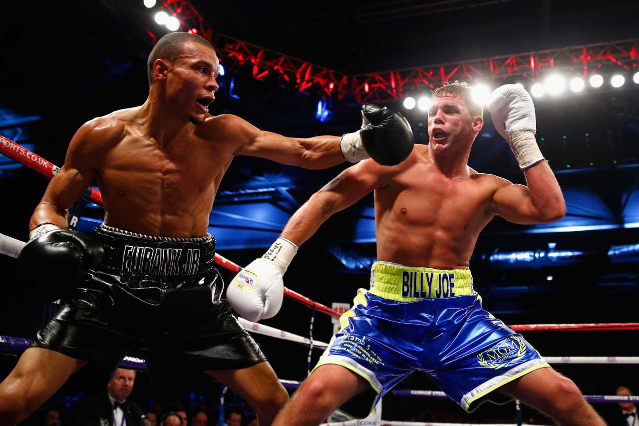 Chris Eubank Jr was urged to get a step on in his boxing career, as Carl Froch calls upon bitter Billy Joe Saunders to rematch