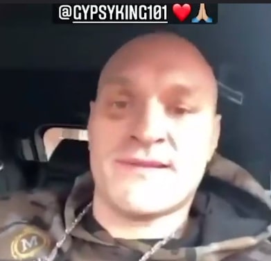Tyson Fury sends a video message to the family of four boxing fans who were killed in a crash while trying to see him fight Deontay wilder