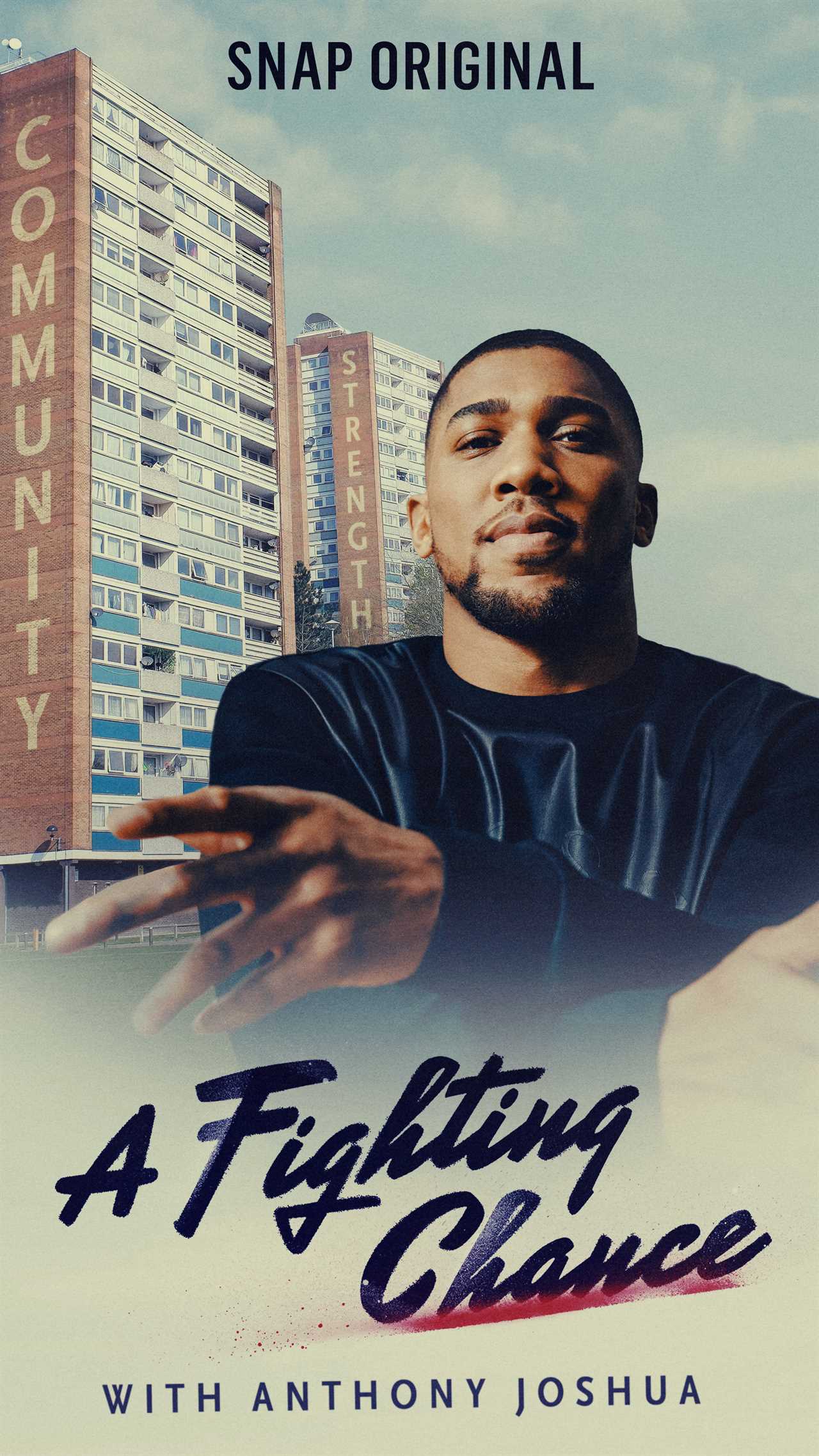 Anthony Joshua stars in a new Snapchat series that reveals all about growing up in Watford, giving back to the community and more