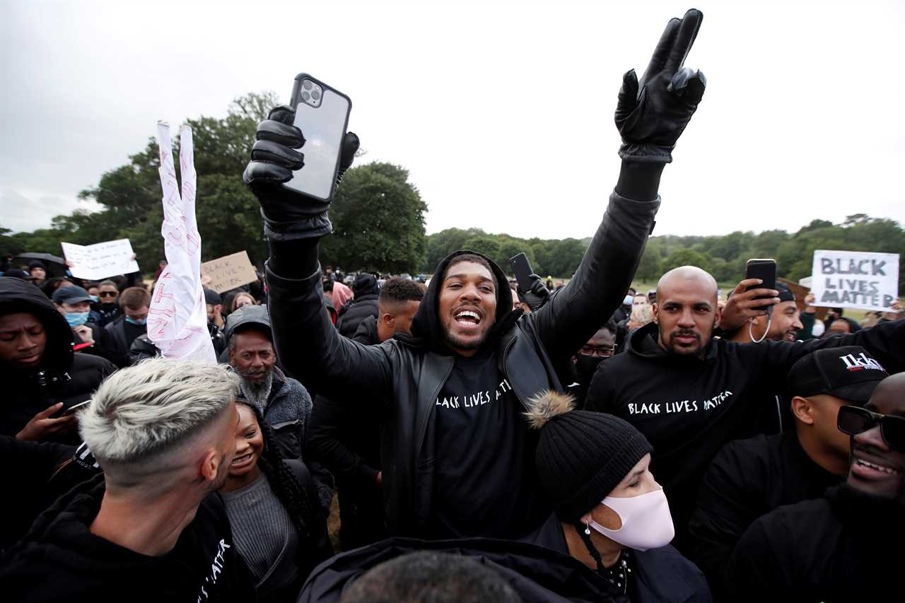 Anthony Joshua stars in a new Snapchat series that reveals all about growing up in Watford, giving back to the community and more