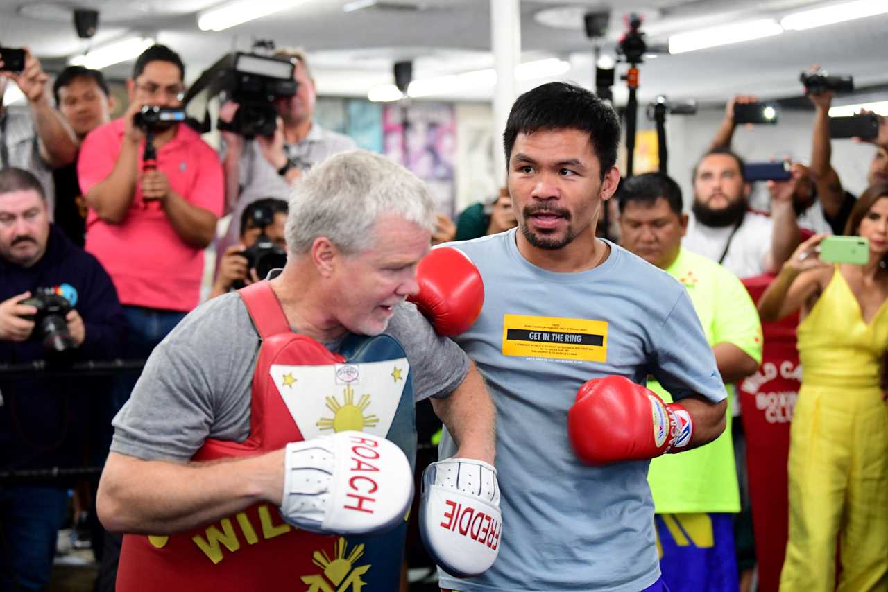 Freddie Roach knew Manny Pacquiao was a champion after ONE ROUND of pads. He says that there will never be another PacMan