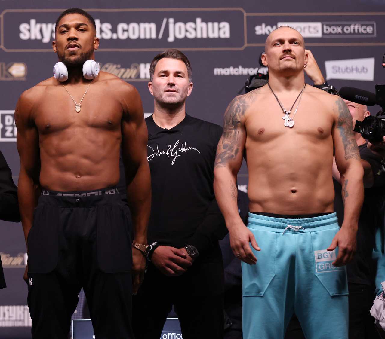 Anthony Joshua may have to give up his world title if Oleksandr Usyk wins in a rematch. He also has to fight Tyson Fury.