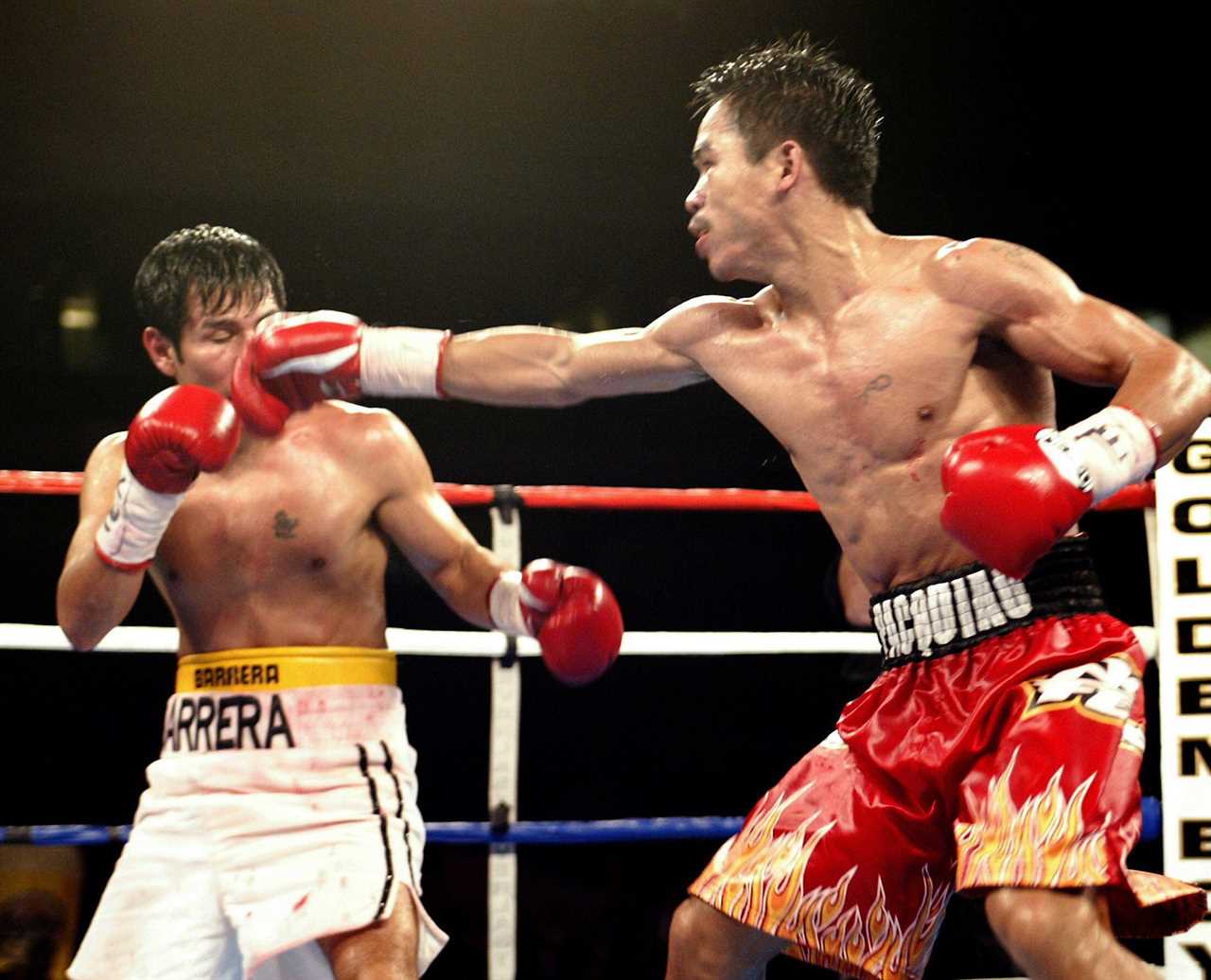Freddie Roach reveals five of his favorite Manny Pacquiao wins, including the brutal Ricky Hatton KO as well as his first-ever World Title