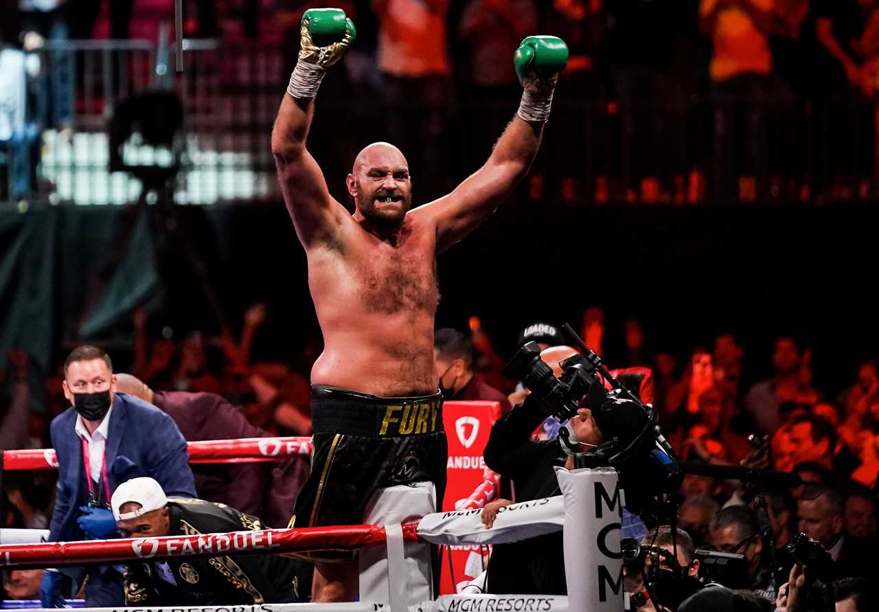 Tyson Fury will return to the ring before April, and Tyson Fury could then be in contention for the undisputed title fight against Anthony Joshua or Oleksandr Uzyk by October