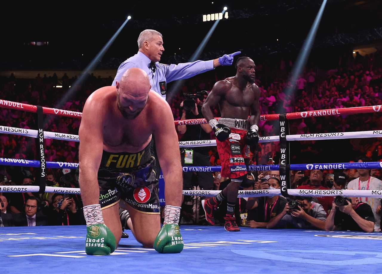 Deontay Wilder's sparring partner, Deontay Fury, explains why Bronze Bomber hits so hard and hails Tyson Fury who got up TWICE