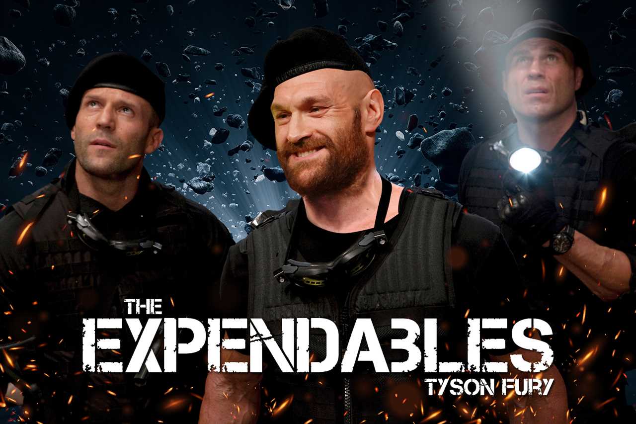 Tyson Fury offers a starring role in Rocky star Sylvester Stallone's new Expendables movie