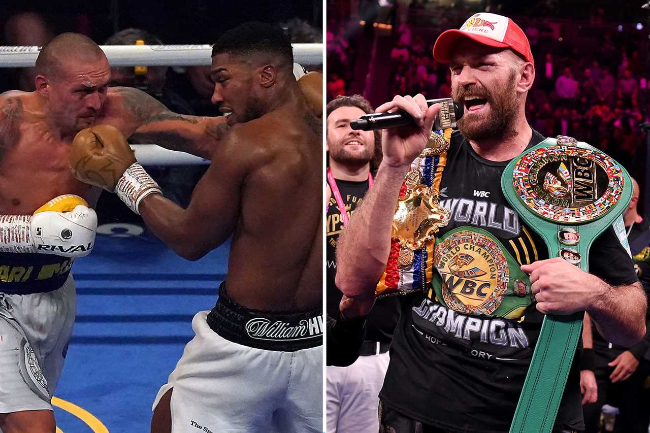 Seven boxing matches fans should see, Tyson Fury against Anthony Joshua or Oleksandr Uzyk against Jake Paul and Tommy Fury against Tommy Fury