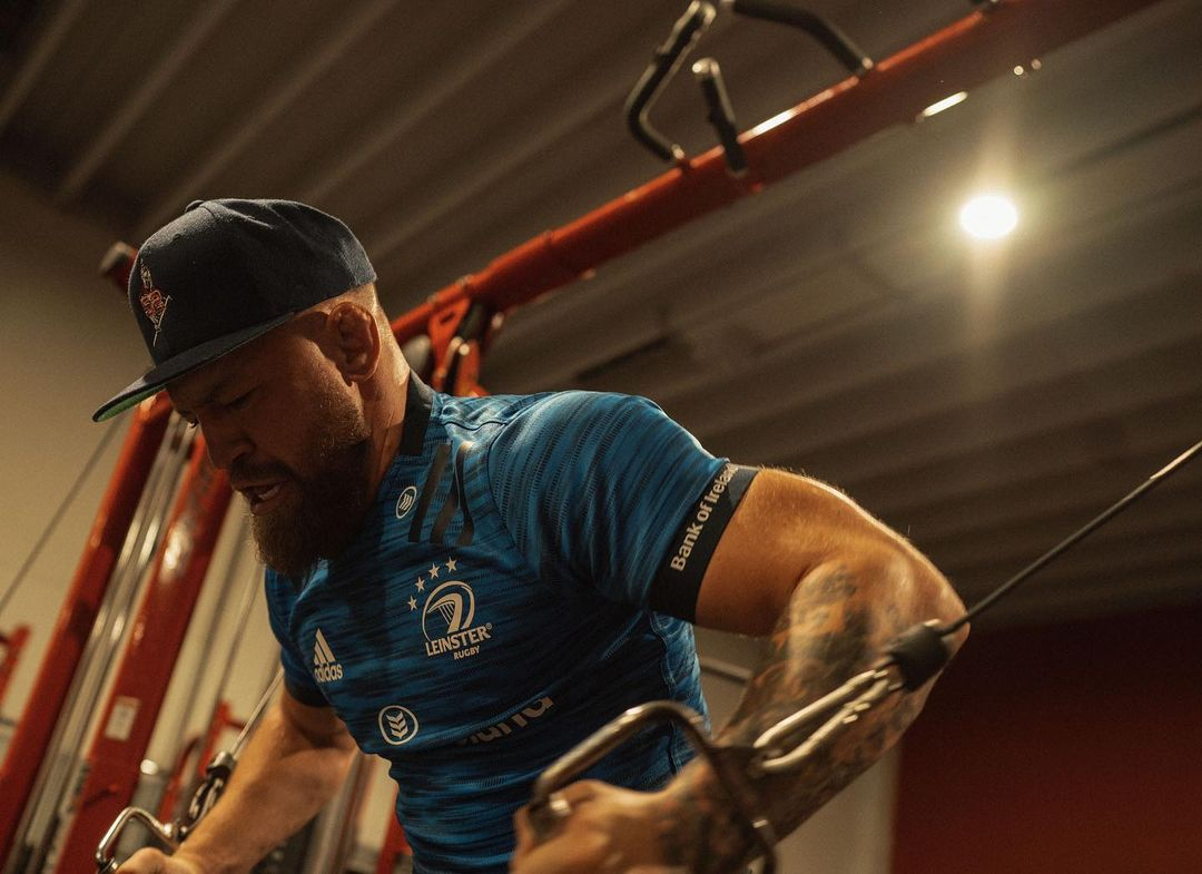 Conor McGregor claims that his power has increased to over 50 percent after lifting heavy weights with UFC star, who is recovering from an injury.
