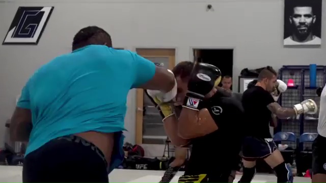 Jarrell Miller trains with UFC stars at MMA gym, while he is serving a drug ban and eyes boxing return to face Tyson Fury