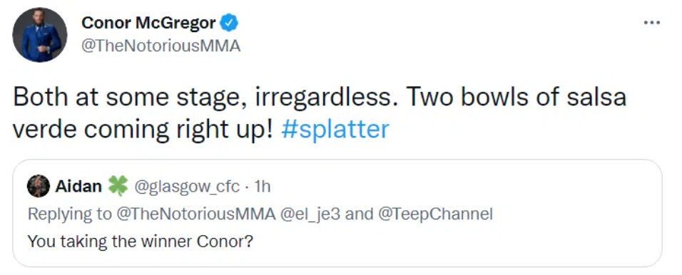Conor McGregor says he will fight Tony Ferguson in the UFC's return, while Nate Diaz suggests that Tony Ferguson may be fighting again.