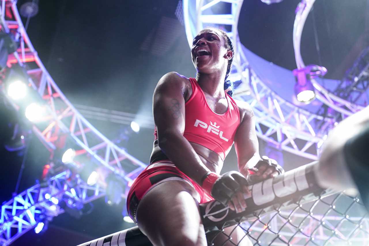 Claressa Shields claims she would 'embarrass Jake Paul' sparring with only one hand, as the boxing star hits out on YouTuber