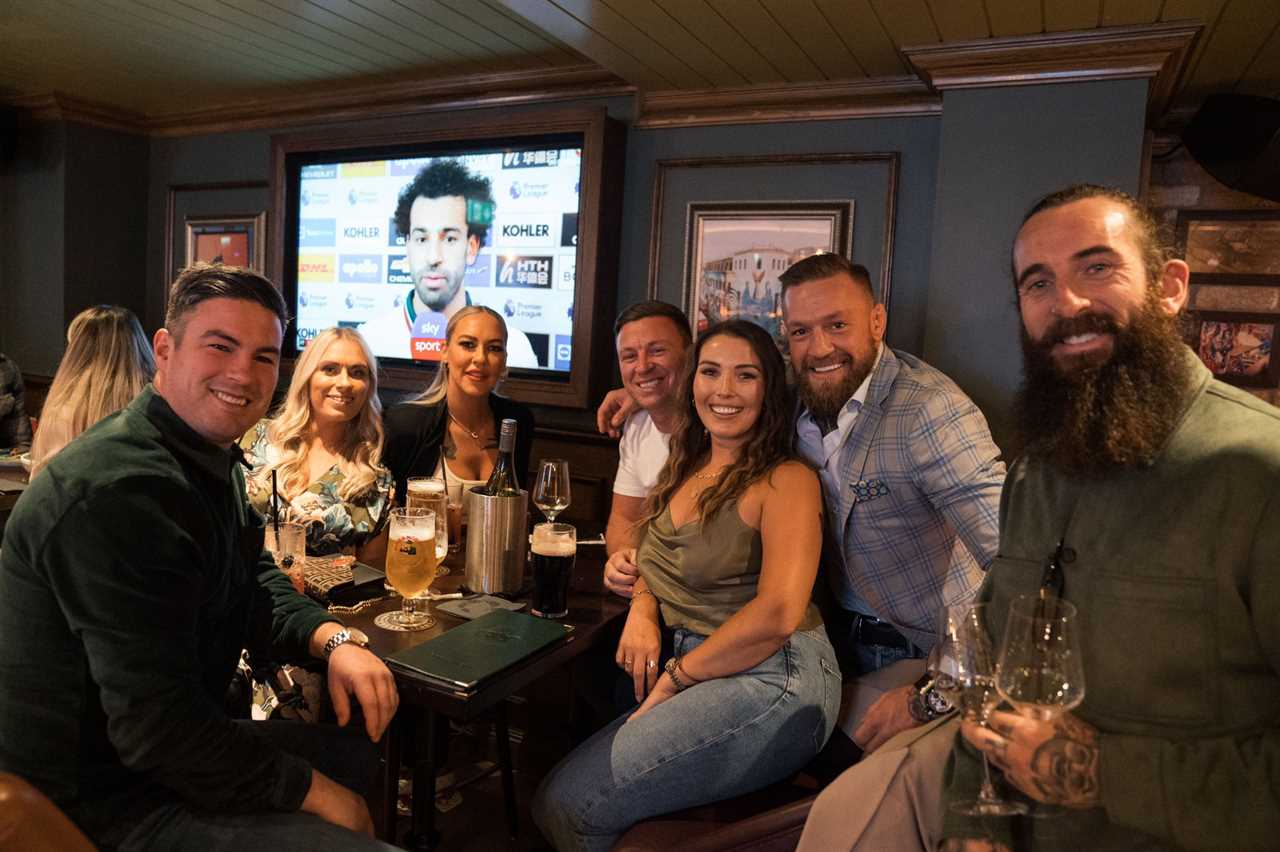 Conor McGregor joins BREWING to create his own stout, before enjoying dinner with friends at his pub.