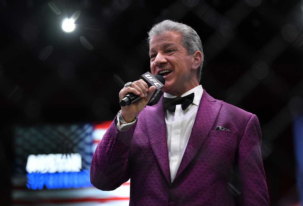 Bruce Buffer, legendary ring announcer, will miss his first UFC PPV for 25 years after Covid KOs him on Fight Island