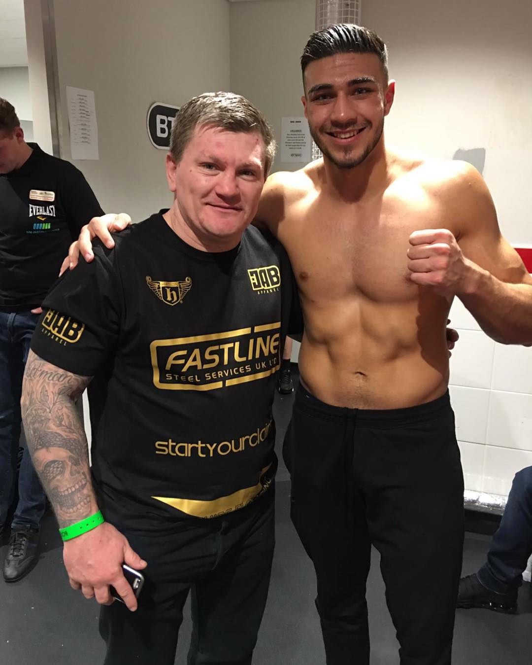 Ricky Hatton claims he will be'made up for Tommy Fury' even if Love Island star Jake Paul loses to Jake Paul