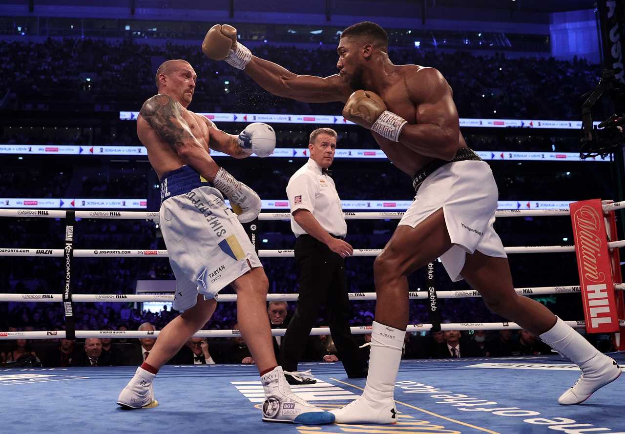 Anthony Joshua has revealed why he attempted to outbox Oleksandr Usyk
